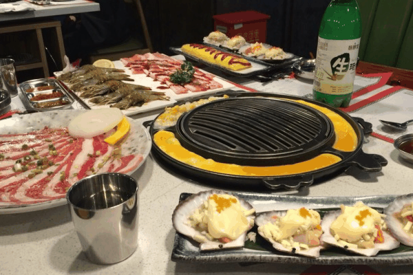 硅卡咕火山韩式烤肉